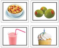 Carson Dellosa Key Education Nouns: More Food Learning Cards (845029)