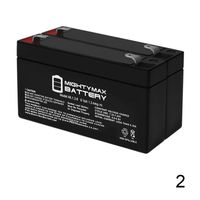 Mighty Max Battery 6V 1.3AH SLA Battery Replaces GE Simon XT Panel Security - 2 Pack Brand Product