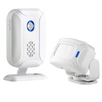 Motion Sensor Doorbell, Door Buzzer for Business Entry, Store Welcome Chime Monitor,Security Driveway Alarm,Mailbox Arrival Alert, Caregiver Reminder for Elderly Wandering and Fall Prevention