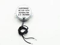 Turntable Synchronous Synchron Motor 50/60Hz AC 100~127V CCW/CW 4W (2.5-3RPM)