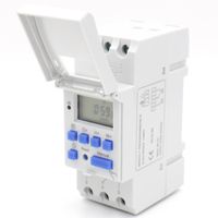Baomain THC15A DC 12V Digital LCD Power Programmable Timer Switch Relay 16A Amp