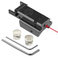Twod Red Dot Laser Sight Scope 20mm Standard Weaver/Picatinny Rail for Pistol Gun Rifle