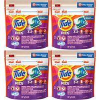 Tide Pods Laundry Detergent - Spring Meadow, 16 Pacs each (Value Pack of 4)