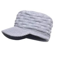 Dexshell Peaked Waterproof Windproof & Breathable Cap with Visor, Grey, One Size