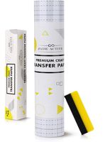 Transfer Tape for Vinyl - Premium Clear Vinyl Transfer Paper Roll - 12" X 15 FT Clear w/Alignment Grid - Quality Adhesive Transfer Tape The Perfect Solution for Your Vinyl Projects