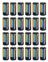 25x Panasonic CR123A Battery CR123 CR 123 Lithium 3V Photo Batteries Bulk