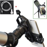 Solomark Universal Cell Phone Adapter Mount - Compatible with Binocular Monocular Spotting Scope Telescope and Microscope - for Phone Sony Samsung Moto Etc