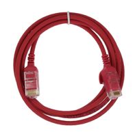 Leviton 6HHOM-4R Ultra High Flex Home 6 Patch Cable, 4-Foot, Red