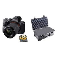 Sony a7 III Full-Frame Mirrorless Interchangeable-Lens Camera with 28-70mm Lens Optical with 3-Inch LCD, Black (ILCE7M3K/B) + Pelican 1510 Case