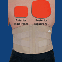 Thermoskin AP Rigid Lumbar Support, Beige, Small
