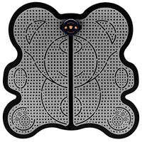 Lzour EMS Foot Massager Mat - Portable Pad Muscle Stimulatior Promoting Blood Circulation Device - Feet Massage Pain Relief Body Therapy Cushion