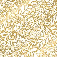Damask Blooms Floral Wedding & Anniversary Gift Wrap Roll - 24" x 15'