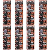 eCoreCell (40pcs) CR2430 5011LC 3V 3 Volt Lithium Single Use Non-Rechargeable Button Coin Cell Battery