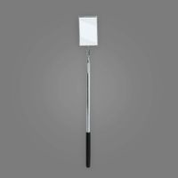 Ullman Devices K-2L Rectangular Telescoping Inspection Mirror with Extra Long Handle, 2 1/8" x 3-1/2"