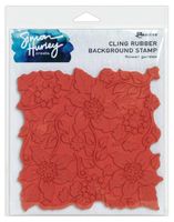 Ranger HUR67-450 Simon Hurley Create. Cling Stamps 6"X6"-Flower Garden