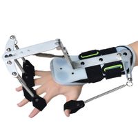 Wxnnx Finger Exercise Rehabilitation Trainer, Finger Splitter, Hemiplegia Stroke Finger Strength Exerciser, Hand Function Trainer,B