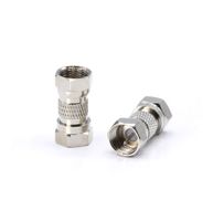 THE CIMPLE CO - Cable Extension Coupler for Coaxial Cables | 50 Pack | F81 (Male to Male) 3GHz Satellite, Cable TV, and Cable Internet Rated