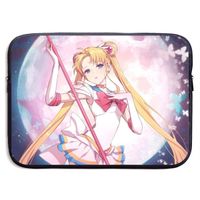 Laptop Sleeve Case Sailor Moon with Butterfly Water-Resistant Neoprene Notebook Computer Pocket for 13-15 Inch MacBook Pro/MacBook Air/Notebook Computer