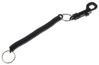 Lucky Line Designer Key Coil with Clip; Color May Vary; 1 Per Card (41601)