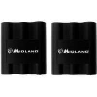 Midland AVP7 Rechargeable Battery Packs for Midland HH54, XT511 and GXT Series GMRS Radios (Pair)