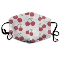 Colorful & Fun Cherry Dust Mask,Washable and Reusable Cleaning Gardening Outdoor Activities Warm Windproof Mask