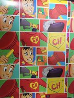 El Chavo Chapulin Wrapping Wrap Paper 2-Sheets Party Gift Decoration