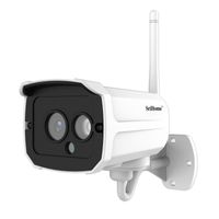 Srihome WiFi Outdoor Security Camera, 1080P 2MP Cam Wireless IP Waterproof Surveillance System Night Vision, Motion Detection, Activity Alert, Micro SD Card Slot - iOS, Android App