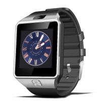 CNPGD [U.S. Extended Warranty] All-in-One Smartwatch + Watch Cell Phone for for iPhone(sync Calls only) and Android Phone(sync All) Samsung Song HTC Huawei (Black)