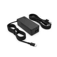 65W USB-C AC Charger for Lenovo ThinkPad T490 T490s T590 T495 T495s L380 L390 L490 L590 E490 E495 E590 E595 X390 X395 Yoga, Chromebook 14w 14e, P51s P53s P43s Laptop Type C Power Supply Adapter Cord
