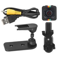 Tbest Mini Spy Hidden Camera HD Mini Camera Cam 1080P Sensor Lightweight Night Vision Motion Detection for Indoor/Outdoor (Black)