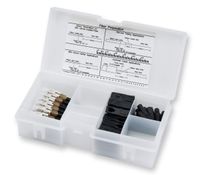 Corning Unicam SC OM2 Multimode 50 Standard Performance Pretium Fiber Optic Connector, Organizer Pack of 25 95-050-40-Z