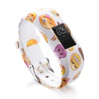 Kanzd Replacemet Silicone Watch Band Strap for Garmin VivoFit Jr/Jr 2 Kids' Fitness (C)