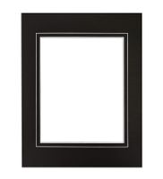 Golden State Art, Acid Free, Pack of 50 11x14 Black V-Groove Bevel Cut Mats for 8x10 Photo + Backing + Bags