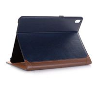 Hulorry Smart Case for iPad Pro 12.9 Inch 2018, iPad Case for Kids/Men/Women, [Support Apple Pencil Pair & Charging], with ID Card/Cash Slot Screen Protector Stand Case for iPad Pro 12.9" 2018- Blue