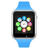 Padgene Bluetooth Smartwatch,Touchscreen Wrist Smart Phone Watch Sports Fitness Tracker with SIM SD Card Slot Camera Pedometer Compatible with iPhone iOS Android for Kids Men Women (Blue)