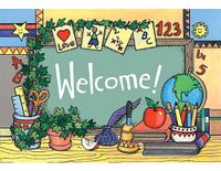 Teacher Created Resources School Tools Welcome Postcards (1963)