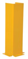 Vestil CG-42 Gantry/Jib Column Guard Protector, Steel, 10-1/2" Inside Width, 42" Overall Height, 10" Inside Depth