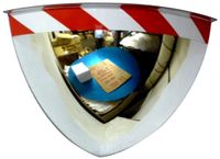 See All PV26- 90RT Panaramic Quarter Dome Plexiglas Security Mirror, 90 Degree Viewing Angle, 26" Diameter