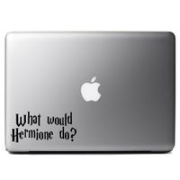 What Would Hermione Do? Vinyl Sticker Laptop iPhone Cell Decal