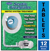 Septic Fizzytabs 12 MONTH SUPPLY