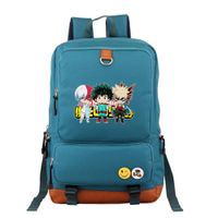 Anime My Hero Academia Printed Student School Bag Travel Laptop Backpack