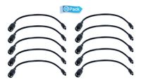 [10 Pack] Dongle Tip Adapter for Dell Connector Converter Cable 7.4mm Female to 4.5mm Male for D5g6m 0d5g6m Dell M3800 XPS 12 13 9350 3960 15 5930 5950 Inspiron 11 13 14 15 17 3000 5000 7000
