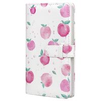 Ablus 96 Pockets Mini Photo Album for Fujifilm Instax Mini Camera, Polaroid Snap, Z2301, SocialMatic Instant Cameras & Zip Instant Printer(Peach)