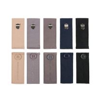 xydstay Pants Waist Extenders 10-Pack, Hook & Button Extenders for Pants, Dress, Khakis and Jeans, Adjustable Fit Men or Women