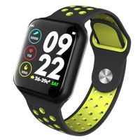 LFJNET F8 Bluetooth Smart Watch Heart Rate Monitor Calories Fitness Tracker Alarm Clock IP67 Waterproof Sports Smart Bracelet Green