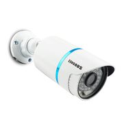 COSOOS 1080P Bullet Security Camera, 2.0 Megapixel Hybrid 4-in-1 HD-TVI/CVI/AHD/CVBS Waterproof Outdoor/Indoor Surveillance Camera, 3.6mm Lens 48 LED 130ft Night Vision, Metal Housing Silver