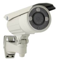 LineMak IR Bullet Camera, 1/3" HD Digital Sensor, 800TVL, 8mm Lens, 3 LEDs Array, 164ft to 229ft IR Night Vision, IP66 Weatherproof, for DVR or Surveillance Systems.