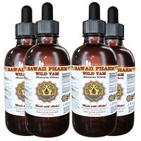 Wild yam (Dioscorea villosa) Liquid Extract 4x4 oz
