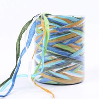 Paper Ribbon,Raffia Ribbon,262 Feet Christmas Paper Ribbon 6 Ply Colored Paper Twine for DIY Arts Crafts and Wrapping Gift