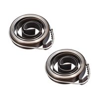 uxcell Drill Press Return Spring, Quill Spring Feed Return Coil Spring Assembly, 2.2Ft Long, 36 x 8 x 0.8mm 2PCS